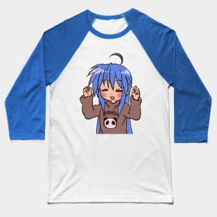 panda sweater izumi konata / lucky star Baseball T-Shirt